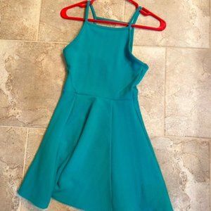 Green Divided Dress